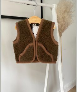 Alwero - Bodywarmer CARPATHIAN, Biowolle, BARK