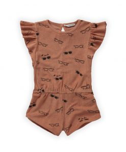 SPROET & SPROUT - Terry Jumpsuit, Sonnenbrillen, Café, Bio Baumwolle