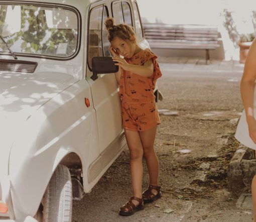 SPROET & SPROUT - Terry Jumpsuit, Sonnenbrillen, Café, Bio Baumwolle – Bild 6