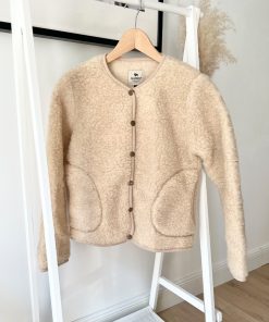 Alwero - Jacket Women KALLY, Biowolle, ENGLISH TEA