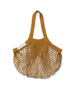 Liewood -  Mesi Mesh Tote Bag, Golden Caramel