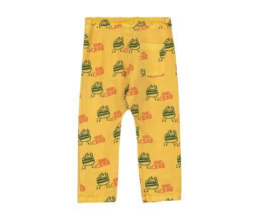 BONMOT ORGANIC - Hose "CRABS", Safron, Biobaumwolle – Bild 4