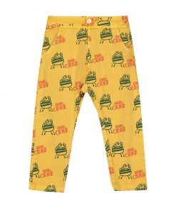 BONMOT ORGANIC - Hose "CRABS", Safron, Biobaumwolle