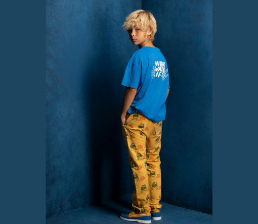 BONMOT ORGANIC - T-Shirt "UNDER WATER LIFE", Fresh Blue, Biobaumwolle – Bild 4