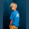 BONMOT ORGANIC - T-Shirt "UNDER WATER LIFE", Fresh Blue, Biobaumwolle