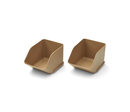 Liewood - Schreibtisch Organizer, "Rosemary", 2er Set S, Oat – Bild 4