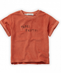 SPROET & SPROUT - Terry T-Shirt, TUTTI FRUTTI, Langoustino, Bio Baumwolle (6J.)