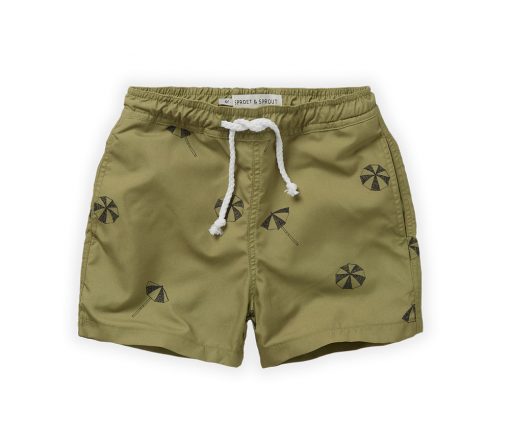 SPROET & SPROUT - Bade Shorts, UMBRELLA, Olive (5J.)