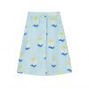 BONMOT ORGANIC - Rock Lang "ALLOVER SEA", Light Blue, Biobaumwolle