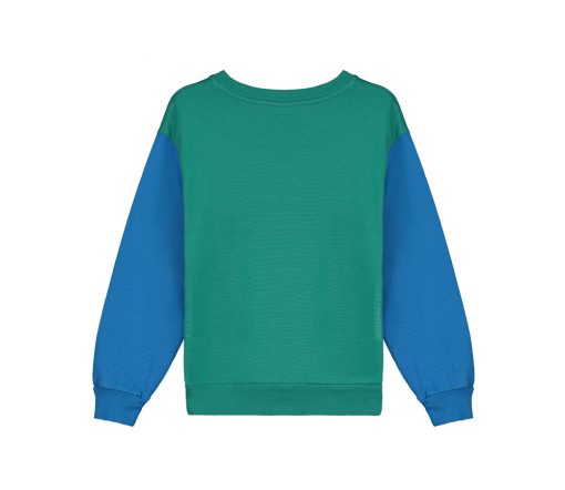 BONMOT ORGANIC - Sweatshirt "DIVER", Verdigris, Biobaumwolle – Bild 5