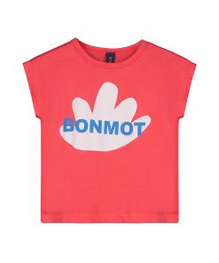 BONMOT ORGANIC - T-Shirt "SEAWEED", RED, Biobaumwolle