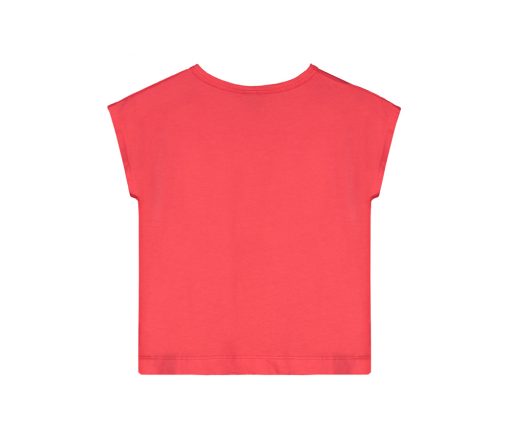 BONMOT ORGANIC - T-Shirt "SEAWEED", RED, Biobaumwolle – Bild 3