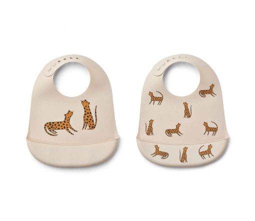 Liewood - Lätzchen "TILDA", Leopard, 2er-Pack