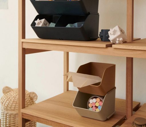 Liewood - Schreibtisch Organizer, "Rosemary", 2er Set S, Oat – Bild 2