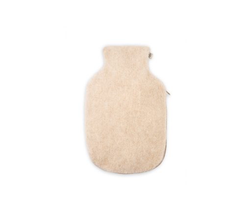 Alwero - Wärmflaschenbezug, beige, Biowolle