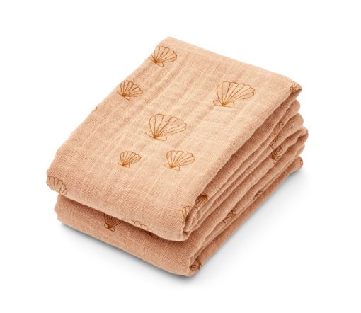 Liewood - Musselintücher "SEA SHELL" BioBaumwolle, 2ER-PACK