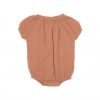 Huttelihut -  Romper "Comfy", Marsala, Musselin