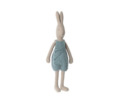 Maileg -  Hase Größe 4, im gestrickten Hosenanzug