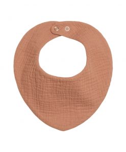 Huttelihut -  Lätzchen "Lulu", Marsala, Musselin