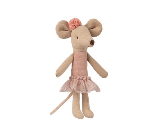 Maileg -  Ballerina Maus, kleine Schwester, Rose