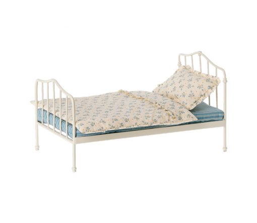 Maileg -  Miniaturbett, Mini - Blau