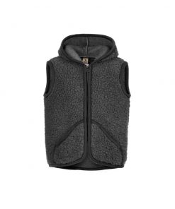 Alwero - Bodywarmer Robby, Biowolle, Graphite