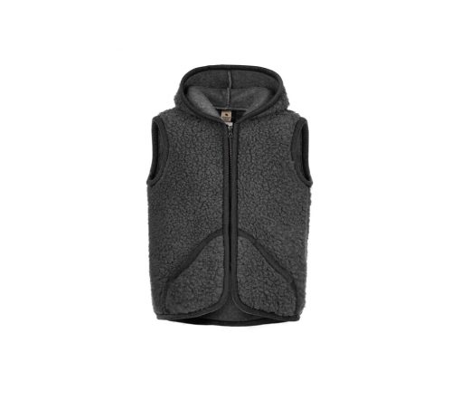 Alwero - Bodywarmer Robby, Biowolle, Graphite