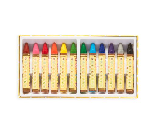 OOLY - Wachsmalstifte "Brilliant Bee", 12er Set