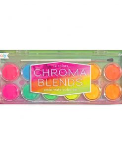 OOLY - Aquarellfarbenset Neon "Chroma Blends", 12 Farben