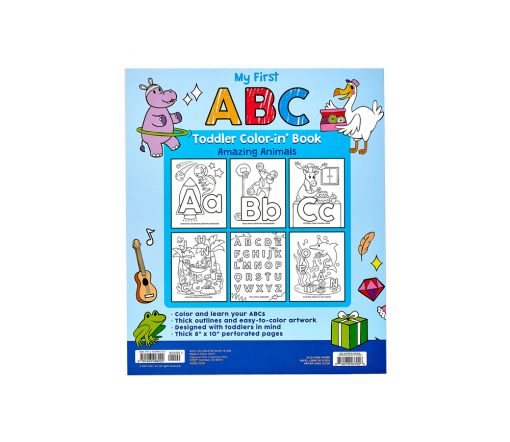 OOLY - Malbuch "Animal Letters", 30 Bilder