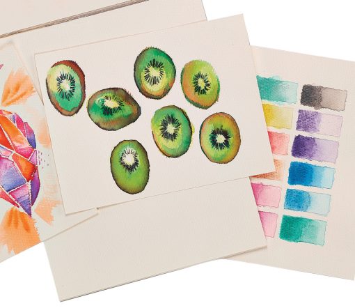 OOLY - Aquarellblock"Chroma Blends™", 15 hochwertige, säurefreie Blätter – Bild 2