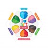 OOLY - Crayon, I HEART, 6er Set, Multimix