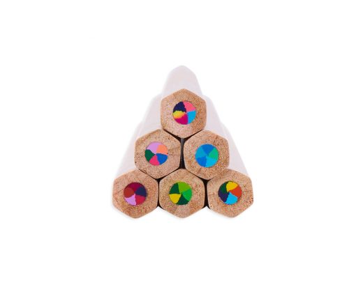OOLY - Buntstifte "Kaleidoscope", 6er Set – Bild 3