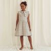LIILU - Kleid "CAMILA", check, Biobaumwolle