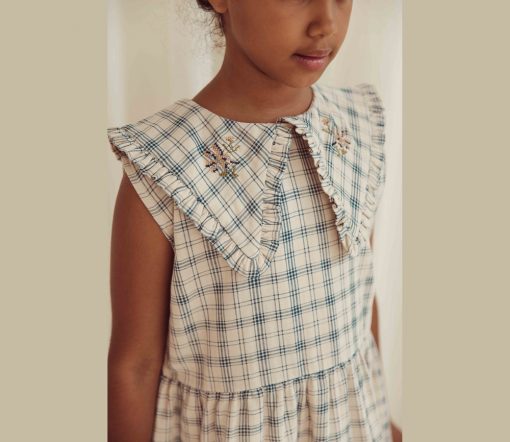LIILU - Kleid "CAMILA", check, Biobaumwolle – Bild 2