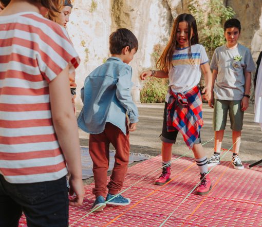 Me&Mine -  Gummitwist "Jumping Bands", NEONGELB – Bild 3