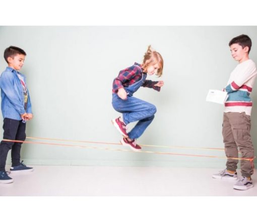 Me&Mine -  Gummitwist "Jumping Bands", NEONGELB