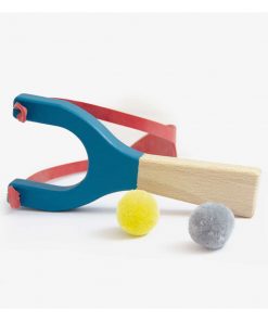 Me&Mine - Holzschleuder "Slingshot", Blue