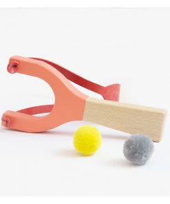 Me&Mine -  Holzschleuder "Slingshot", Coral