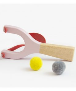 Me&Mine -  Holzschleuder "Slingshot", Pink