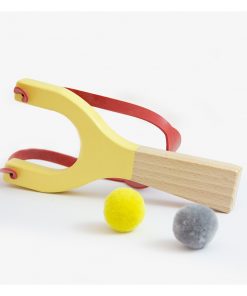 Me&Mine -  Holzschleuder "Slingshot", Yellow