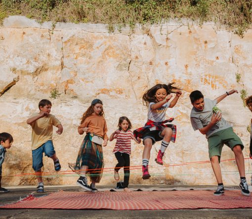 Me&Mine -  Gummitwist "Jumping Bands", NEONGELB – Bild 6