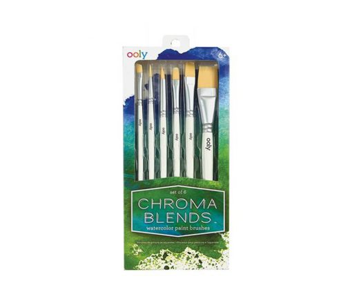 OOLY - Pinselset Chroma "Paint Brush", 6er Set