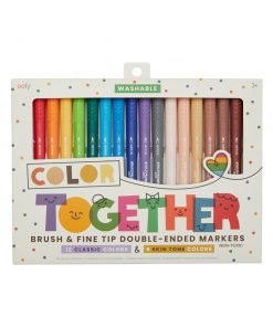 OOLY - Buntstifte, "Colour Together", doppelseitig, 18er Set