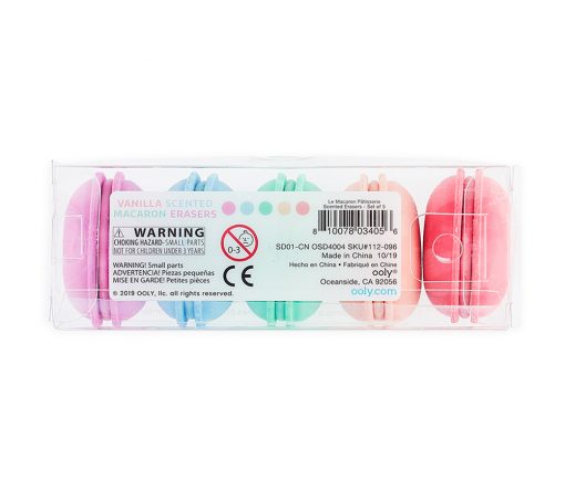 OOLY - Radiergummi, "Le Macaron Patisserie", 5er Pack – Bild 2