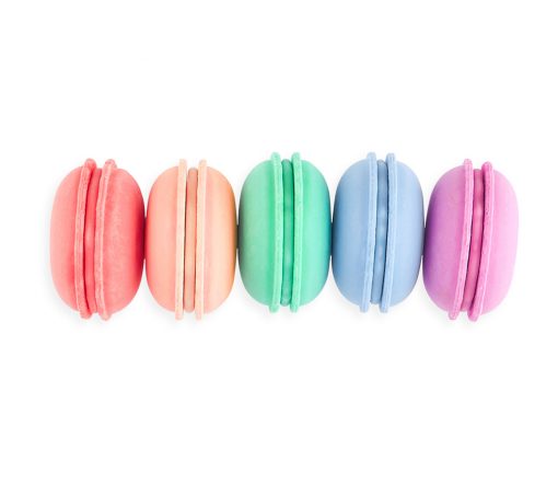 OOLY - Radiergummi, "Le Macaron Patisserie", 5er Pack