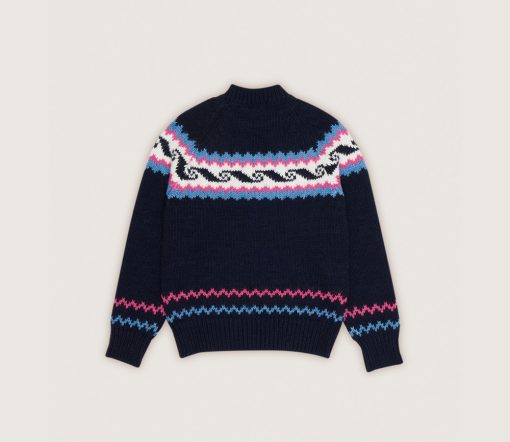 The New Society - Pullover Woman "Andy", Alpaca/Wolle Mix – Bild 5