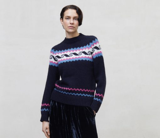 The New Society - Pullover Woman "Andy", Alpaca/Wolle Mix