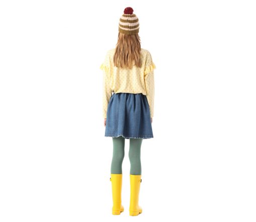 PiuPiuChick - Longsleeve "Boats", Yellow, Biobaumwolle – Bild 4