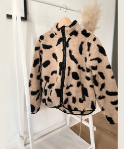 Alwero - Teddy Wolljacke "LEO", Gepard, Biowolle